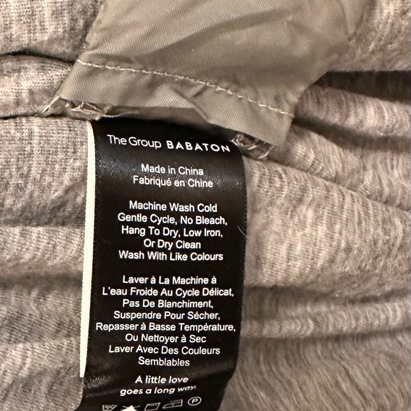 Aritzia The Group Babaton Gilman Black Bomber Jacket Size XS - Picture 5 of 8